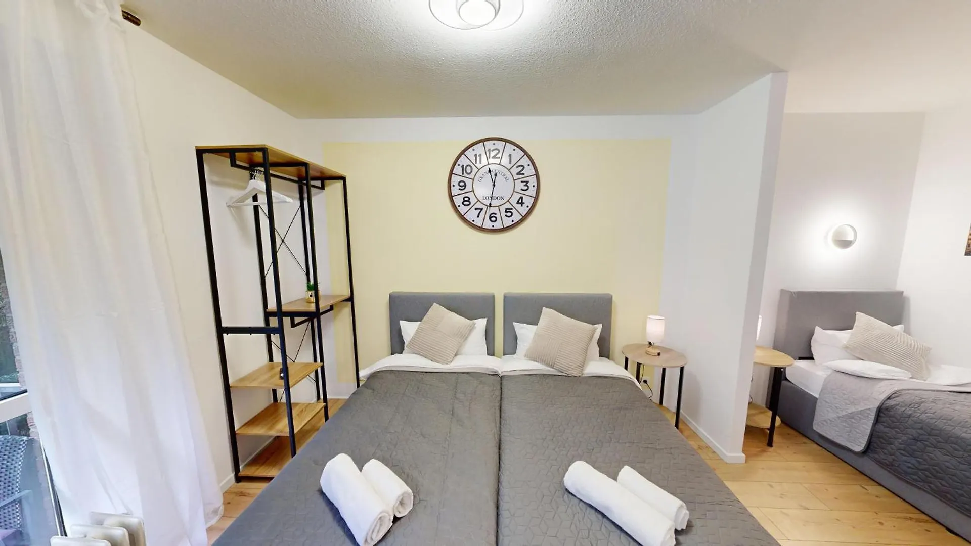 Apartment Immostay S#2 Zimmer - Free Parking & Balkon, Wifi & Naehe Mercedes Benz Bremen